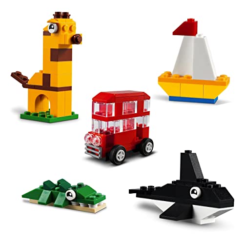 LEGO 11015 Classic Alrededor del Mundo, Set de Construcción para Niños +4 Años, Juegos Creativos con Animales de Juguete