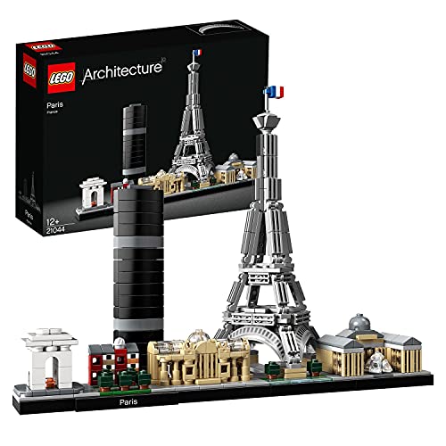 LEGO 21044 Architecture Skyline Collection París Set de Construcción Modelo de Coleccionista Maqueta Decorativa