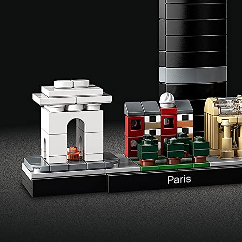 LEGO 21044 Architecture Skyline Collection París Set de Construcción Modelo de Coleccionista Maqueta Decorativa