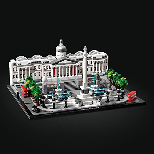 LEGO 21045 Architecture Trafalgar Square, Maqueta de Londres para Construir, Manualidades para Niños +12 años y Adultos