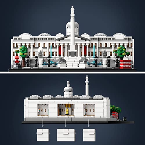 LEGO 21045 Architecture Trafalgar Square, Maqueta de Londres para Construir, Manualidades para Niños +12 años y Adultos