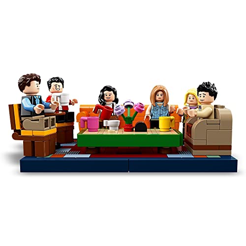 LEGO 21319 Ideas Central Perk, Cafetería de Serie Friends con Mini Figuras, Maqueta para Construir para Niños +16 Años y Adultos