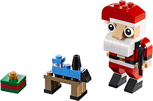 LEGO 30573 Creator - Juego de construcción, diseño de Papá Noel, Multicolor