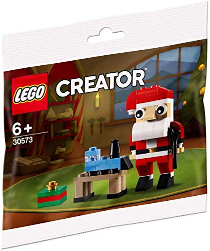 LEGO 30573 Creator - Juego de construcción, diseño de Papá Noel, Multicolor