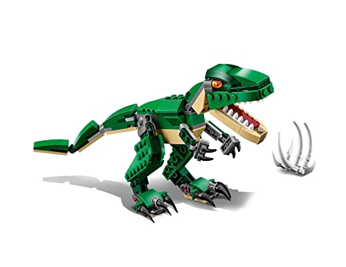 LEGO 31058 Creator 3en1 Grandes Dinosaurios, T. Rex, Triceratops o Pterodáctilo, Juguete de Construcción para Niños y Niñas +7 años