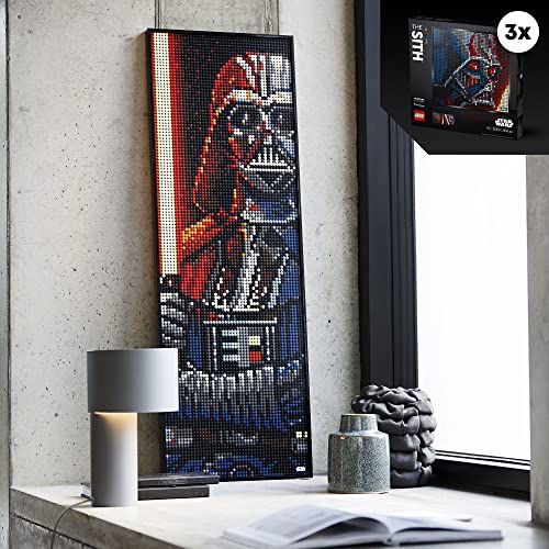 LEGO 31200 Art Star Wars: Los Sith Póster de Coleccionista  Decoración de Pared DIY Set de Construcción para Adultos