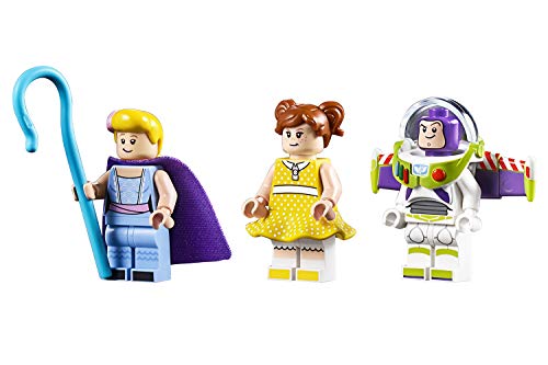 LEGO 4+ Aventura en el Parque de Juegos de Buzz y Bo Peep, Juguete de Construcción de Toy Story 4, Incluye Tobogán y Minifigura de Buzz Lightyear (10768)