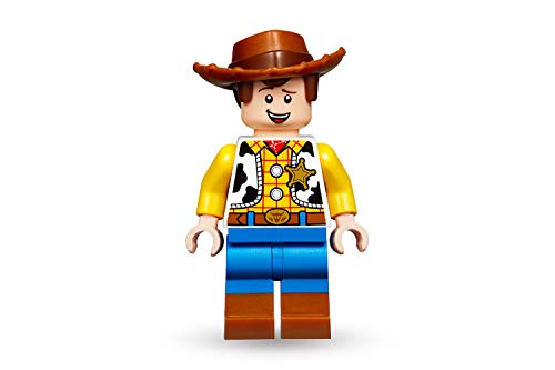 LEGO 4+ Woody y RC, Juguete de Construcción para Recrear las Aventuras de la Película Toy Story 4 (10766)