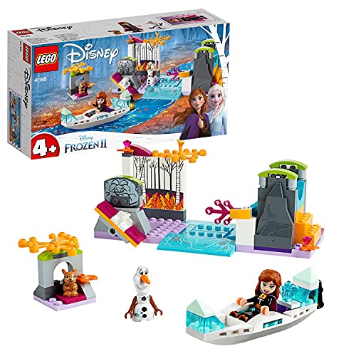 LEGO 41165 Disney Princess Expedición en Canoa de Anna Juguete de Construcción