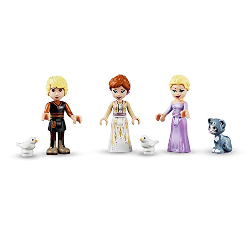 LEGO 41167 Disney Princess Frozen 2 Aldea del Castillo de Arendelle, Juguete con Mini Muñecas de Elsa, Anna y Kristoff para Niñas y Niños +5 Años