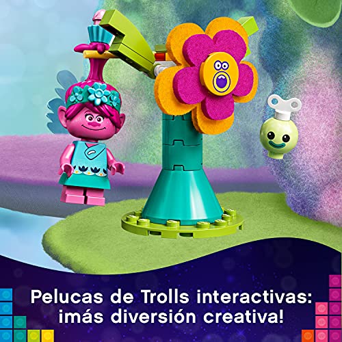 LEGO 41251 Trolls World Tour Vaina de Poppy Juguete de Construcción para Niños y Niñas +4 años con Mini Figura