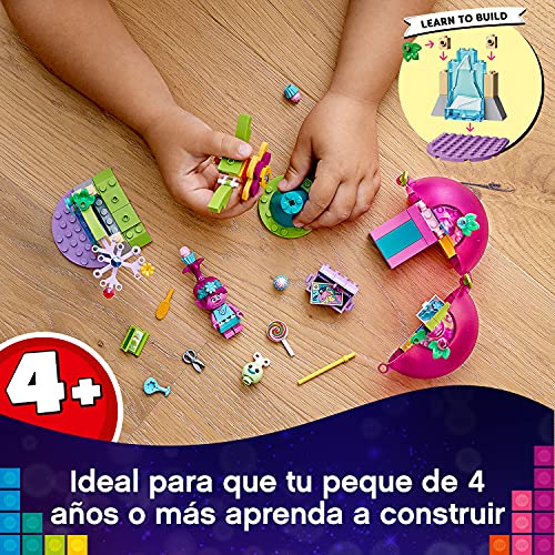 LEGO 41251 Trolls World Tour Vaina de Poppy Juguete de Construcción para Niños y Niñas +4 años con Mini Figura