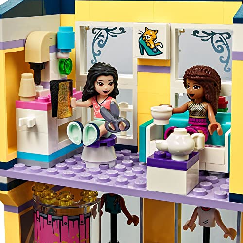 LEGO 41427 Friends Tienda de Moda de Emma Juguete de Construcción para Niños y Niñas de +6 años Boutique con Mini Muñecas