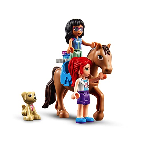 LEGO 41446 Friends Clínica Veterinaria de Heartlake City Juguete de construcción con Mini Muñecas, Caballo y Perro Guía