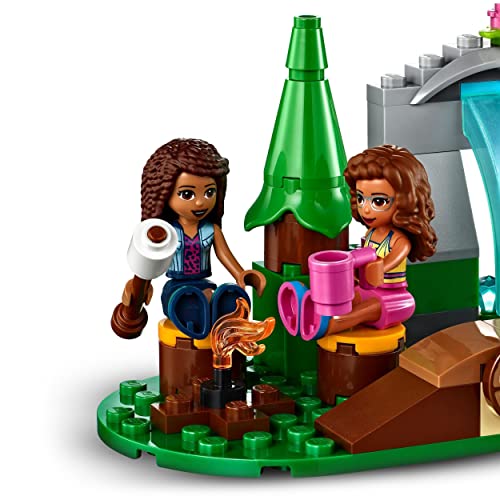 LEGO 41677 Friends Bosque: Cascada, Juguete de Construcción para Niñas y Niños +5 Años con Mini Muñecas