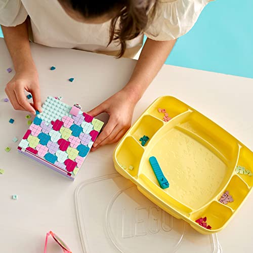 LEGO 41915 Dots Joyero Infantil Kit de Manualidades para Niños y Niñas de 6 años Decoración de Escritorio DIY