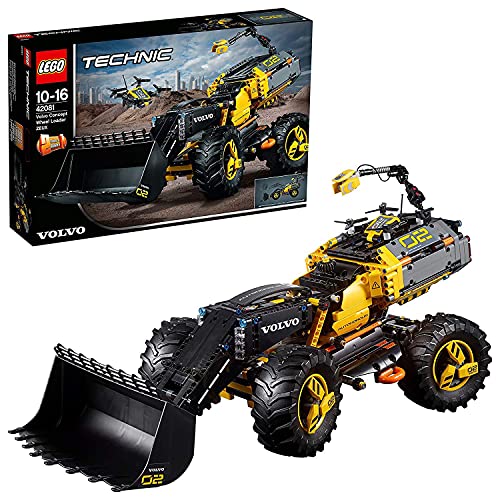 LEGO 42081 Technic Prototipo Volvo de cargadora con Ruedas ZEUX