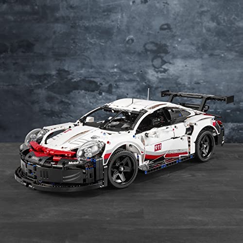 LEGO 42096 Technic Porsche 911 RSR  Modelo de Coleccionista de Coche de Carreras Set de Construcción para Niños +10 años