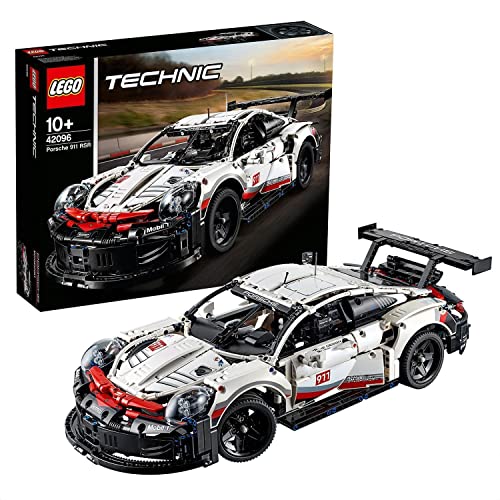 LEGO 42096 Technic Porsche 911 RSR  Modelo de Coleccionista de Coche de Carreras Set de Construcción para Niños +10 años