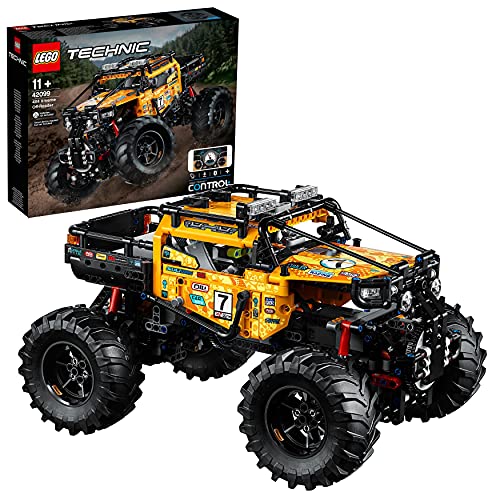 LEGO 42099 Technic Todoterreno Radical 4x4, Camión RC Teledirigido para Niños, Maqueta de Coche de Juguete para Construir con Smarthub y 2 Motores