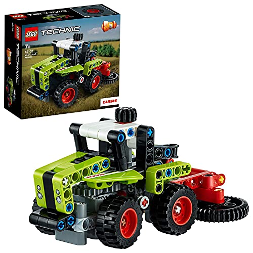 LEGO 42102 Technic 2en1 Mini CLAAS XERION Tractor o Cosechadora de Juguete de Construcción de Vehículo, Regalo para Niños +7 Años