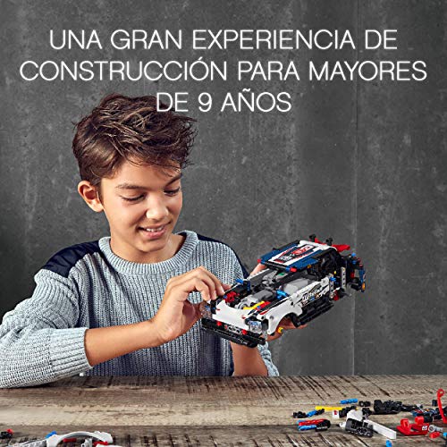 LEGO 42109 Technic Control+ Coche de Rally Top Gear Controlado por App, Teledirigido para Niños +9 Años, Maqueta para Construir