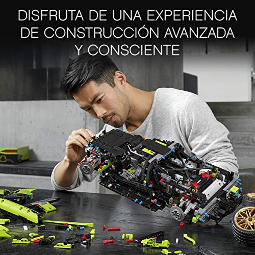 LEGO 42115 Technic Lamborghini Sián FKP 37 Coche de Carreras Set de Construcción para Adultos Modelo Exclusivo de Coleccionista