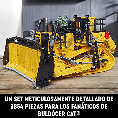 LEGO 42131 Technic Buldócer Cat D11 Controlado por App, Set de Construcción para Adultos, Vehículo a Motor para Construir con Control Remoto