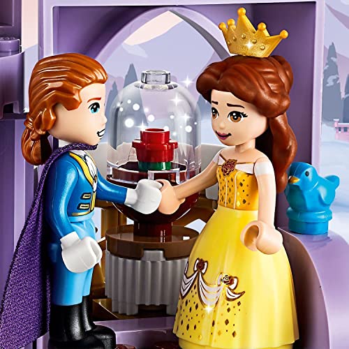 LEGO 43180 Disney Princess Celebración Invernal en el Castillo de Bella Juguete de Construcción