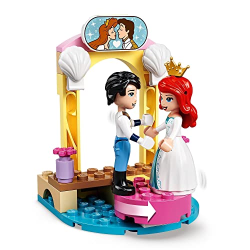 LEGO 43191 Disney Princess Barco de Ceremonias de Ariel, Juguete de Construcción de la Sirenita con Mini Muñeca, para Niños y Niñas +4 Años