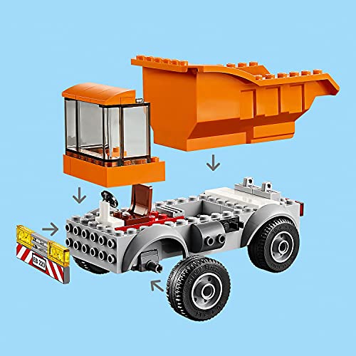 LEGO 60220 City Camión de la Basura de Juguete, Juegos de Coches y Regalos para Niños y Niñas +4 Años con 2 Mini Figuras