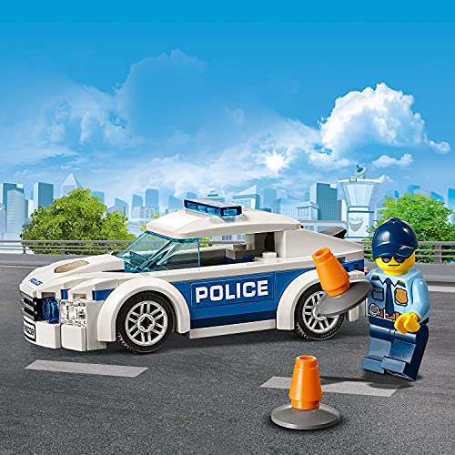 LEGO 60239 City Coche Patrulla de la Policía, Colección de Vehículos de Juguete para Niños y Niñas +5 Años con Mini Figuras