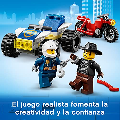 LEGO 60243 City Policía: Persecución en Helicóptero Set de Construcción con Vehículos para Niños +5 años