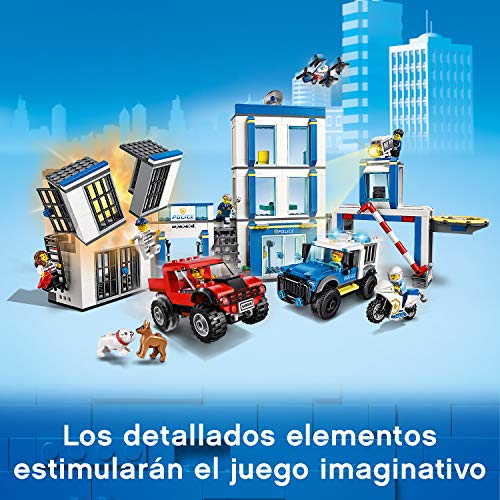 LEGO 60246 City Comisaría de Policía Set de Construcción con Vehículos y Minifiguras