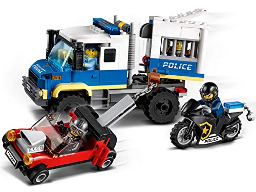 Lego 60276 - Juego de transporte de prisioneros (cubierta blanda), diseño de Lego City