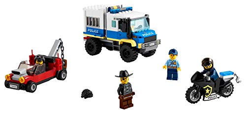 Lego 60276 - Juego de transporte de prisioneros (cubierta blanda), diseño de Lego City