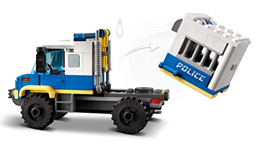 Lego 60276 - Juego de transporte de prisioneros (cubierta blanda), diseño de Lego City