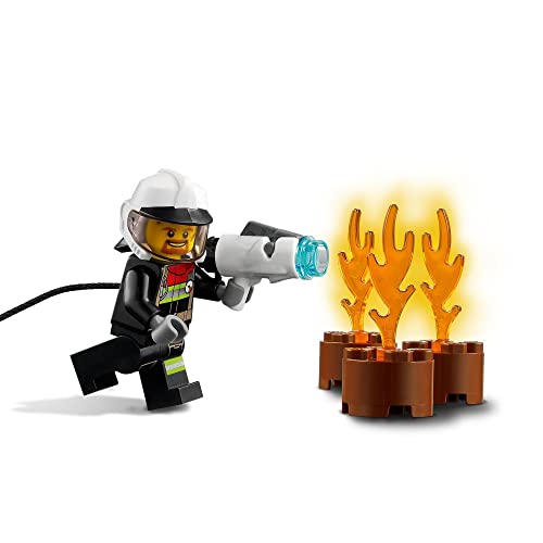 LEGO 60279 City Furgoneta de Asistencia de Bomberos, Set con Camión Juguete y Mini Figuraspara Niños y Niñas +5 Años