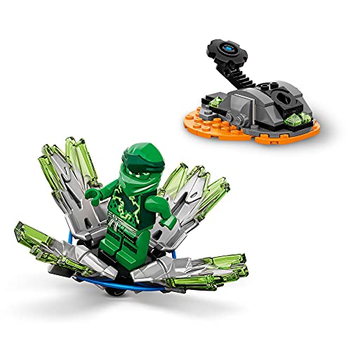 LEGO 70687 Ninjago Spinjitzu Explosivo: Lloyd Juguete de Construcción con Spinner y Mini Figura de Ninja