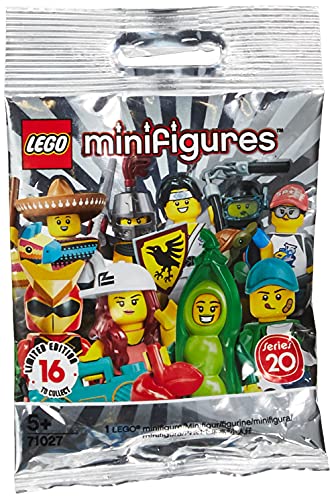 LEGO 71027 Minifiguras, serie 20 / Edición limitada 16 , una minifigura compuesta por 8 piezas