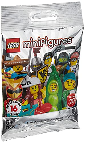 LEGO 71027 Minifiguras, serie 20 / Edición limitada 16 , una minifigura compuesta por 8 piezas