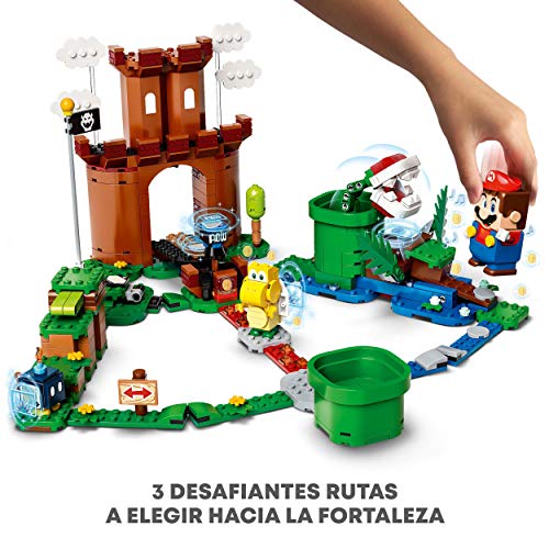 LEGO 71362 Super Mario Set de Expansión: Fortaleza Acorazada, Juguete de Construcción para Niños +8 años con 3 Mini Figuras