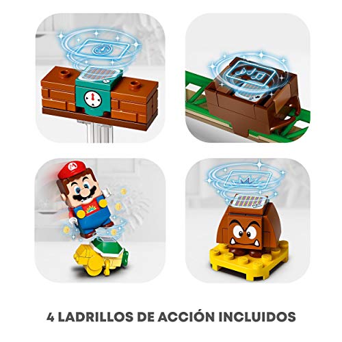 LEGO 71365 Super Mario Set de Expansión: Superderrape de la Planta Piraña, Juguete de Construcción para Niños y Niñas +7 años