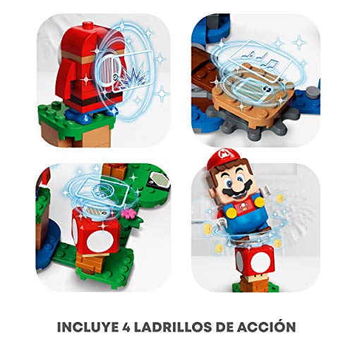 LEGO 71366 Super Mario Set de Expansión: Avalancha de Bill Balazos, Juguete de Construcción para Niños y Niñas +7 años