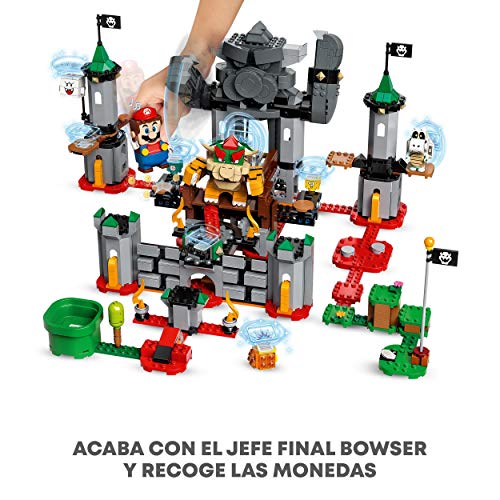 LEGO 71369 Super Mario Set de Expansión: Batalla Final en el Castillo de Bowser, Juguete de Construcción para Niños +8 años