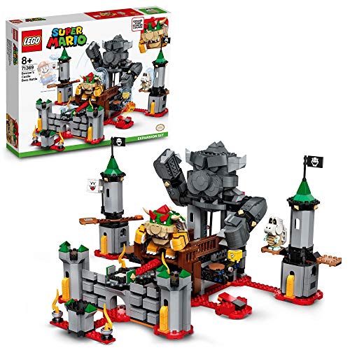 LEGO 71369 Super Mario Set de Expansión: Batalla Final en el Castillo de Bowser, Juguete de Construcción para Niños +8 años