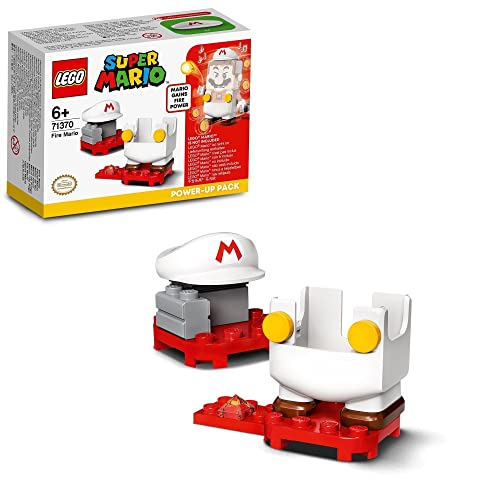 LEGO 71370 Super Mario Pack Potenciador: Mario de Fuego Juguete de Construcción