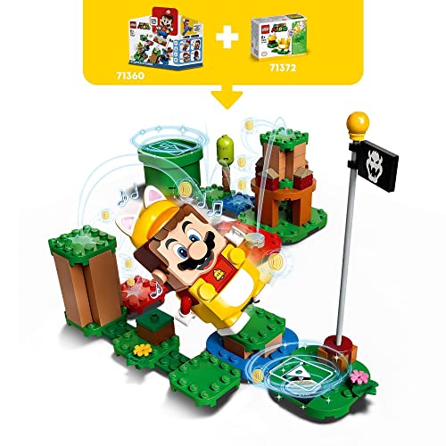 LEGO 71372 Super Mario Pack Potenciador: Mario Felino Juguete de Construcción