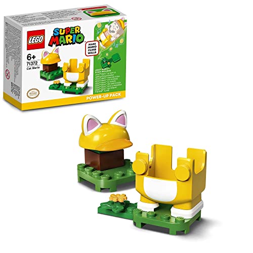 LEGO 71372 Super Mario Pack Potenciador: Mario Felino Juguete de Construcción