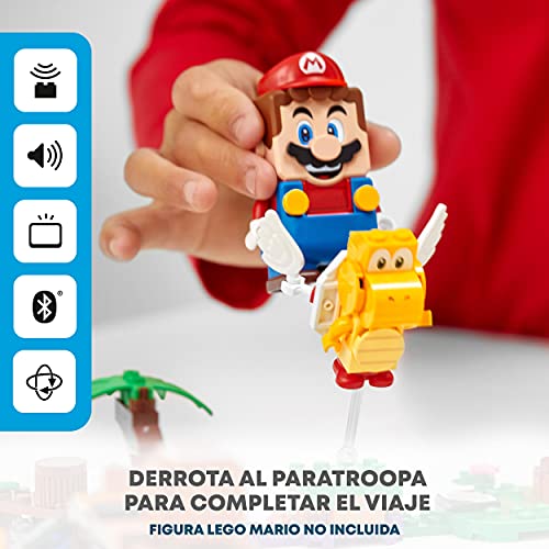 LEGO 71383 Super Mario Set de Expansión: Pantano Venenoso de la Floruga, Kit de Construcción con Goomba y Koopa Paratroopa